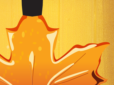Maple canada illustrator syrup wip