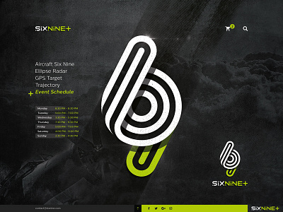 69 SixNine+ ® / Logo Prototype Concept branding creative design green illustration logo minimal shop texture typography ui vector