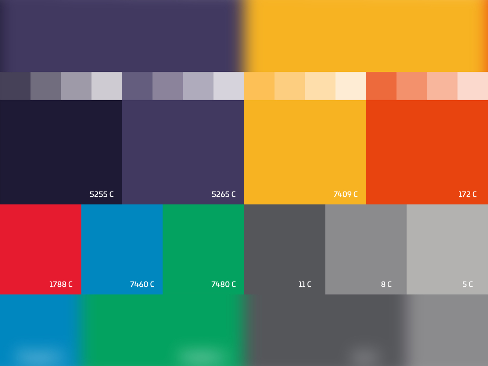 generate extended color palette from image