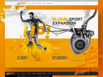 ENDORADO™ / Home Page Design Prototype Sketch 3d app art branding clean concept creative design flat illustrator ios logo mobile orange photoshop sketch texture typography vector web website