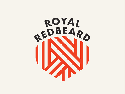 Royal RedBeard branding design game logo streamer twitch type typography