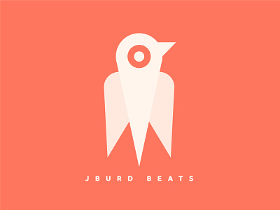 Jburd Beats Logo Concept bird bird logo birdrocket branding design drums icon logo rocket
