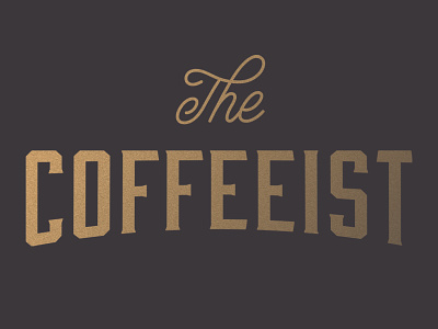 The Coffeeist coffee coffeeist elegant hight end logo overstock simple sophisticated texture the the coffeeist