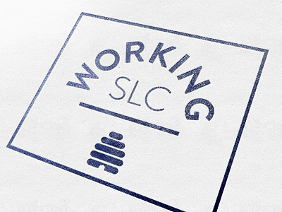 Working SLC WIP branding illustration logo real estate slc utah wip working slc