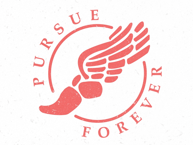 Pursue Forever animation badge forever gif greek icon illustration motion motion design pursue forever vector