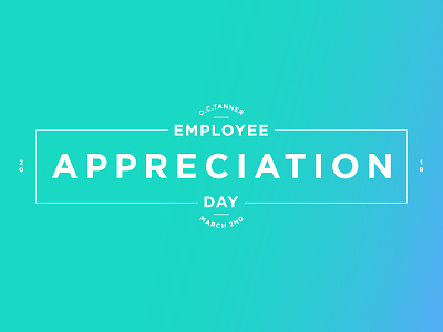 Employee Appreciation Day employee appreciation day gradient lockup logo oc tanner