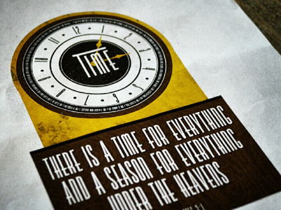 Time (printed)