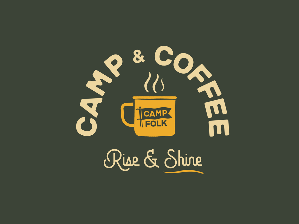 Camp & Coffee Sessions by Dustin Haver on Dribbble