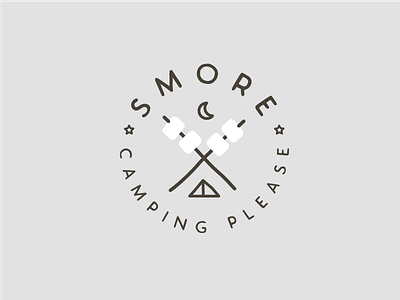 Smore Camping Please camping kids apparel moon neck of the woods smores tent