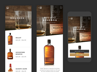 Delivery App alcohol app design app ui bourbon delivery app mobile app mobile ui whiskey