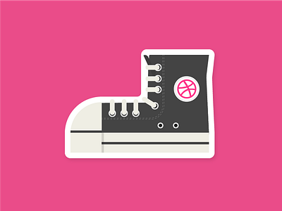 Dribbble Sticker