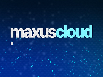 MaxusCloud 3d blender motion graphics