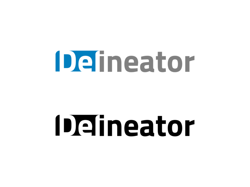 Delineator Logo branding design logo