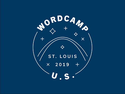 WordCamp US 2019 Sparkles motion graphics technology tradeshow wcus