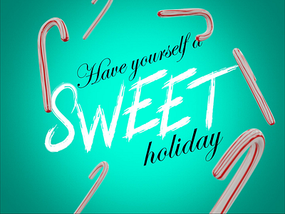 Sweet Holiday after effects blender blender3d christmas holiday motion graphics