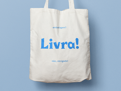 Livra! No Package, please. branding fictional graphic design typography