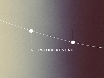 Network Reséau Rebrand design graphic design logo logomark rebranding visual identity