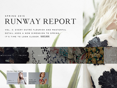 Spring 2015 Runway Report