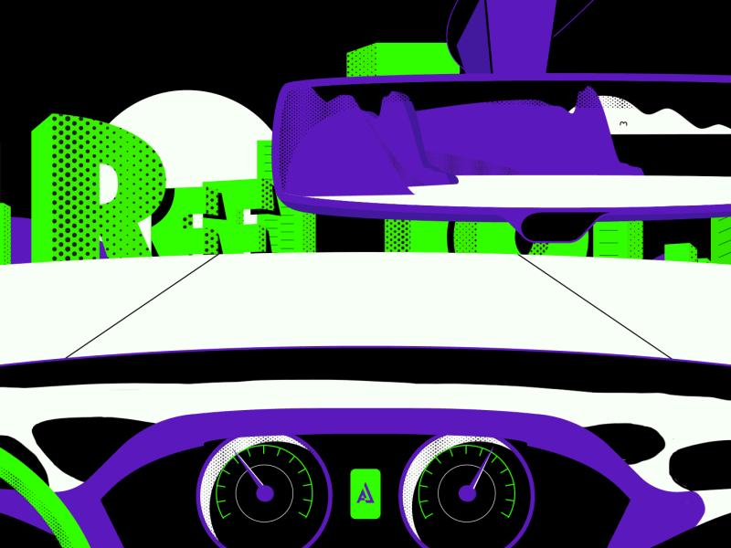 Reel 2018 - Adrien Joulie - Paris 2018 animation graphics green intro motion motion design outro purple reel showreel