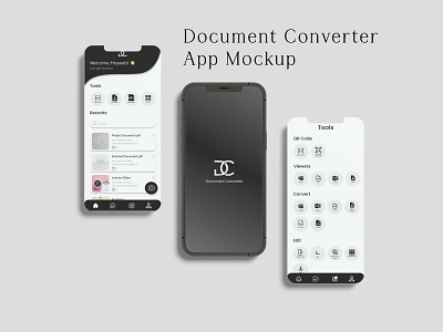 Document Converter App Mockup