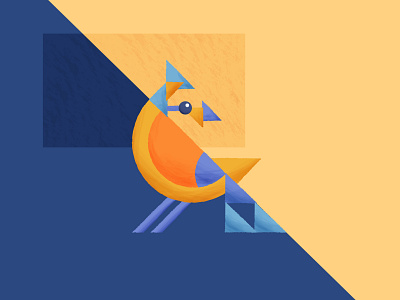Complementary bird bird design illustration illustrator vector