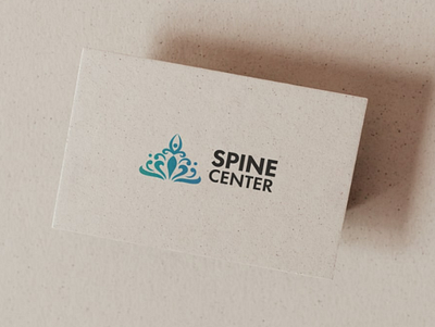 Logotype for spine center branding design illustrator logo vector