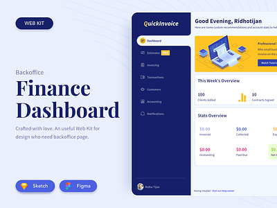 Finance Dashboard app design dashboard fintech financial dashboard fintech investment redesign