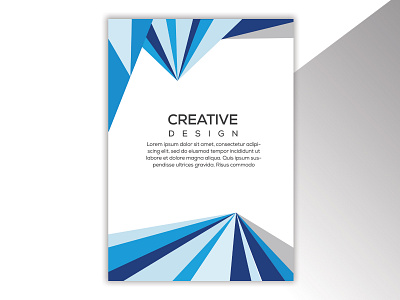 Flyer design 3d animation branding ctreative flyer design graphic design illustration logo magazine cover motion graphics report. green and grey color report. green and grey color. ui vector