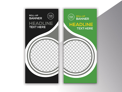 Roll up banner design 3d animation branding ctreative flyer design graphic design illustration logo motion graphics ui vector