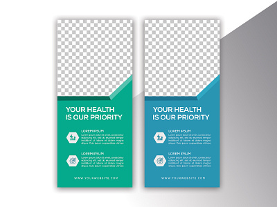 Roll up banner design