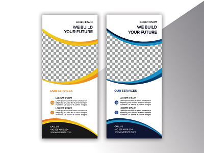 Roll up banner design