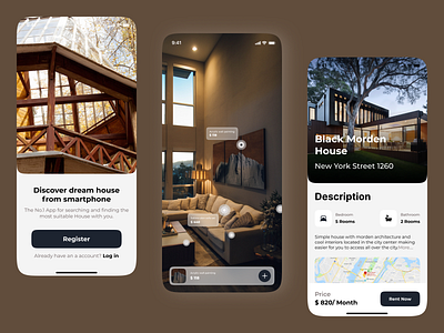 MordenHouse.com - Real Estate Mobile Design