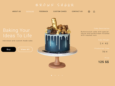 Bakery shop webpage