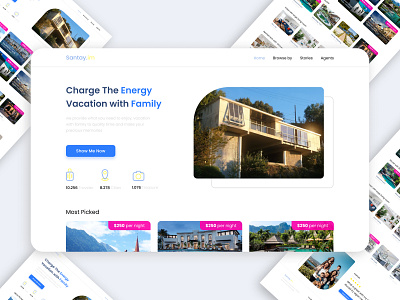 Case Study - Hotel Booking Website Design design ui website design