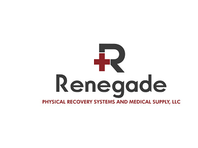 Renegade Logo Design branding company logo custom logo design graphic design health logo lettering logo logo design logomark medical logo medicine logo monogram typography