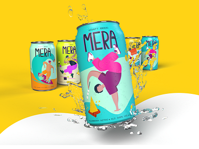 Beer packing design | Craft beer MERA