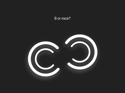 8 or race? 8 figma graphic design illustration poster race something typography