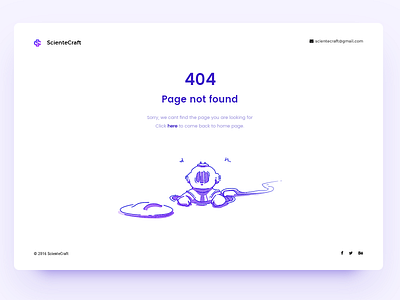 404 page