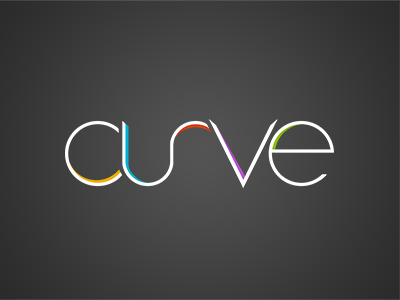 Curve Logo curve game logo