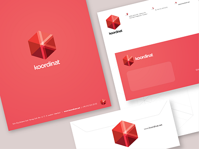 Koordinat Advertising Agency brand identity design logo design