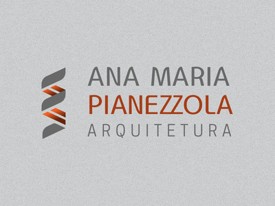 Ana Maria Pianezzola Architecture architecture brand identity branding design dna logo stair visual identity