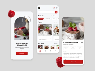 Cake Shop Mobile App app appdesign appdesigner cakeshop design designer graphic design graphicdesign graphicdesigner mobileapp mobileappdesign ui uidesign uidesigner userexperiencedesign userinterfacedesign ux uxdesign uxdesigner webdesigner