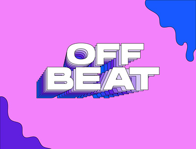 OFF BEAT animation branding graphic design logo motion graphics