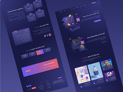 Crypto Landing Page blockchain crypto crypto app design exchange nft figma finance graphic design landing page ui ux wallet
