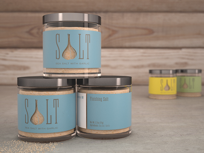 Salt Packaging Exploration by Mike Heighway on Dribbble