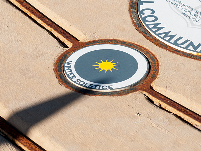 Nob Hill Sundial on Winter Solstice environmental design industrial design sundial
