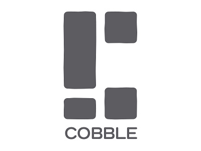 Dribbble Cobble Logo identity identity design mockup print collateral print design