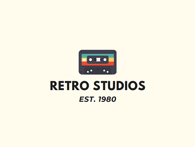 music studio vintage logo design branding design graphic design illustration logo