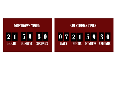 Countdown Timer #014 #Dailyuichallenge ui