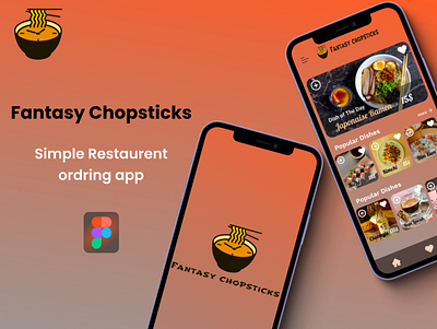 Fantasy Chopsticks app app design design figma mobile app prototype ui uiux ux